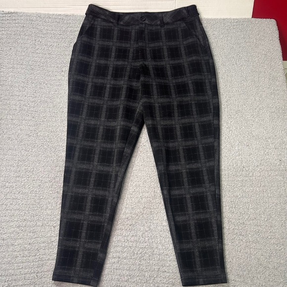 YoungLA Other - YoungLA Trousers 615 Immortal 32x28 Grey Plaid Streetwear Dark Academia Slim